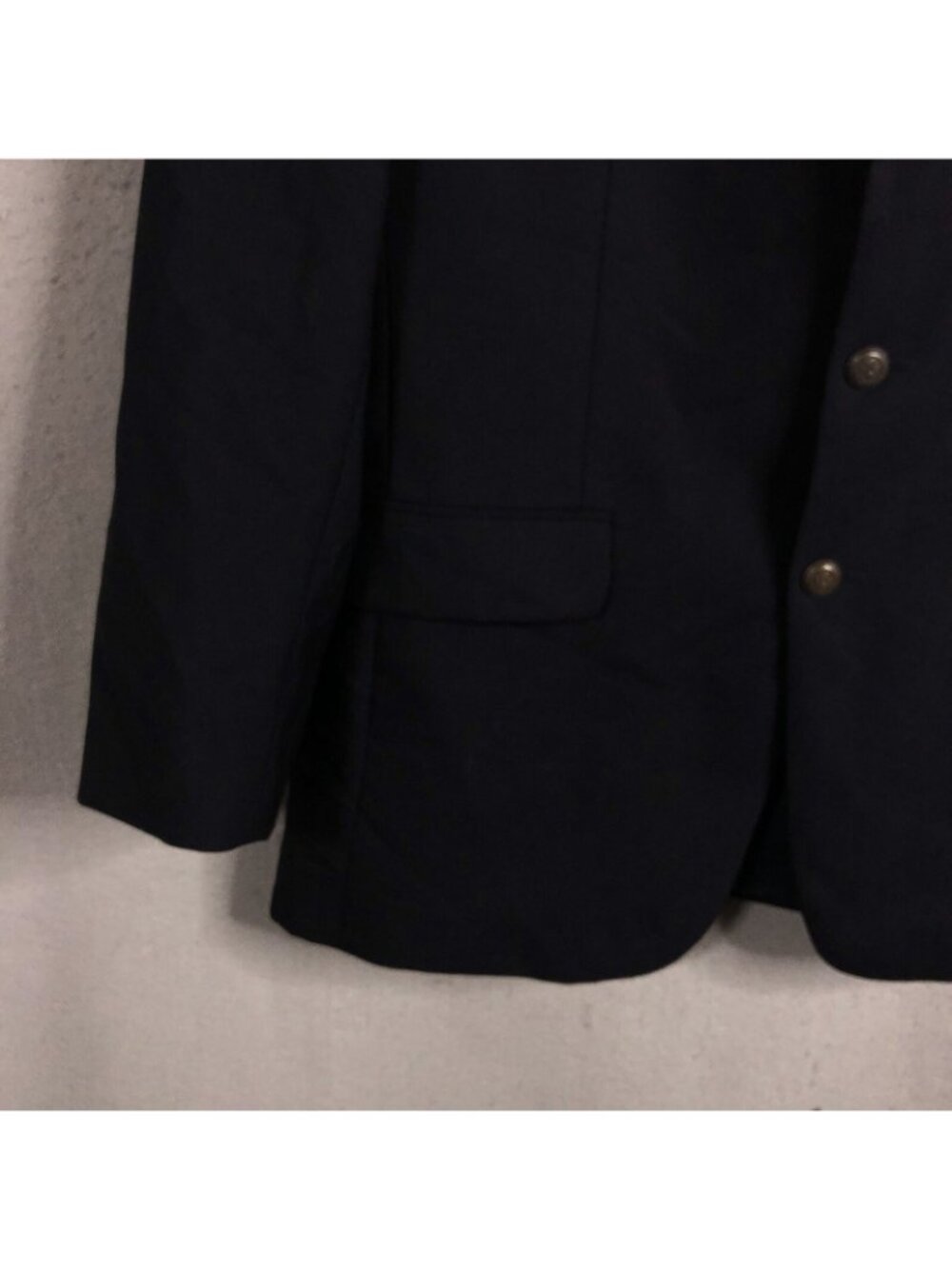 Jos A Bank Blazer Mens 41R Navy Blue 100% Wool Sport Coat Jacket Career - Picture 13 of 16